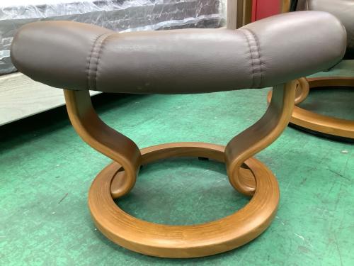 Ekornes (エコーネス) ストレスレスチェアー ブラウン オットマン付 1人掛け Consul