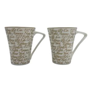 TIFFANY & Co. (ティファニー) マグカップ ノーツ 2Pセット