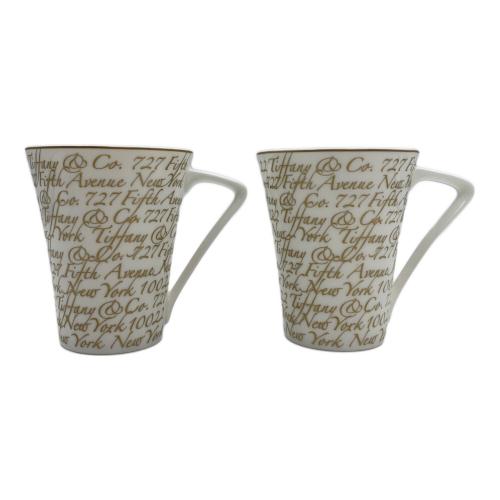 TIFFANY & Co. (ティファニー) マグカップ ノーツ 2Pセット