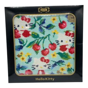 FEILER×Sanrio (フェイラー×サンリオ) タオルハンカチ HELLO KITTY スウィングチェリー