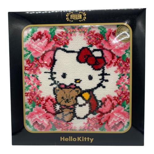 FEILER×Sanrio (フェイラー×サンリオ) タオルハンカチ HELLO KITTY フラワー 2014