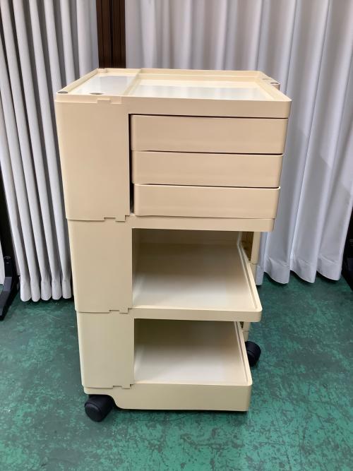 ボビーワゴン ホワイト 3段3トレイ