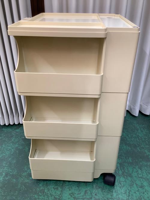 ボビーワゴン ホワイト 3段3トレイ