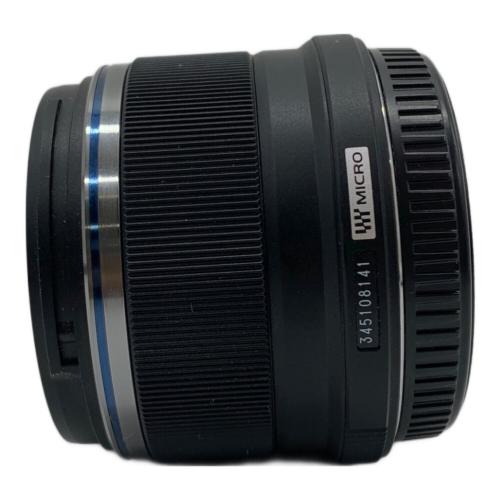 OLYMPUS (オリンパス) 単焦点レンズ レンズフード付き M.ZUIKO DEGITAL 25mm 1:1.8 マイクロフォーサーズマウント系 345108141