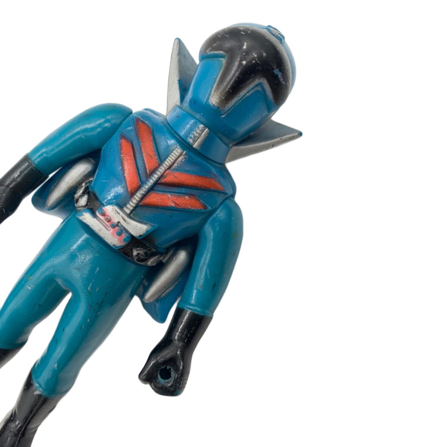 ポピー 秘密戦隊ゴレンジャー アオレンジャー 石森プロ ソフビ