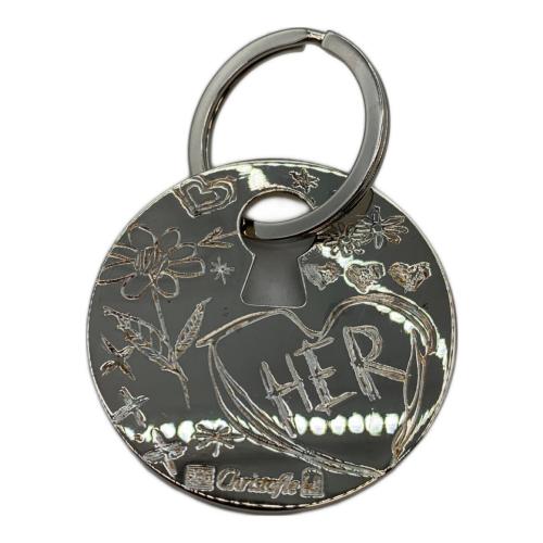 Christofle (クリストフル) キーチェーン フォーハー グラフィティ シルバーコーティング シルバー