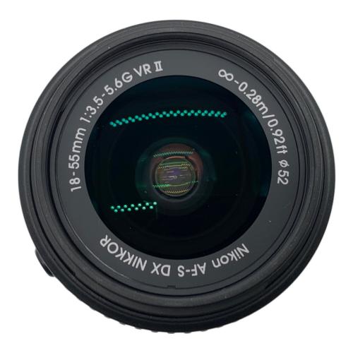Nikon (ニコン) 単焦点レンズ AF-S DX　NIKKOR 18-55mm　1:3.5-5.6　G　Ⅱ