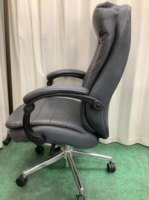 ニトリ ワークチェアー ブラック 2019年製 リカルド ブレスレザー