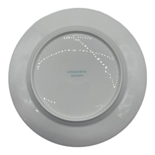 TIFFANY & Co. (ティファニー) プレート プラチナブルーバンド　４Pセット