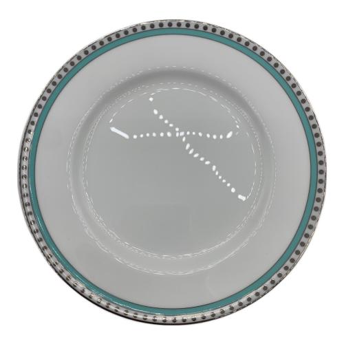Tiffanyティファニープレート 4枚セット TIFFANY & Co. (ティファニー) プレート プラチナブルーバンド 4P