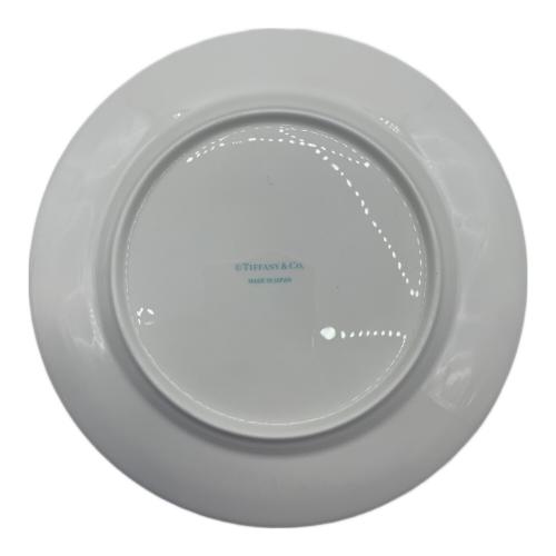 TIFFANY & Co. (ティファニー) プレート プラチナブルーバンド　４Pセット