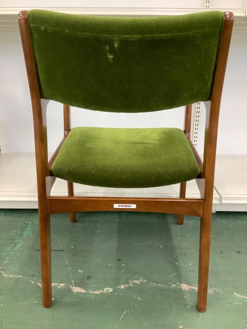 カリモク60 (カリモクロクマル) ダイニングチェア モケットグリーン