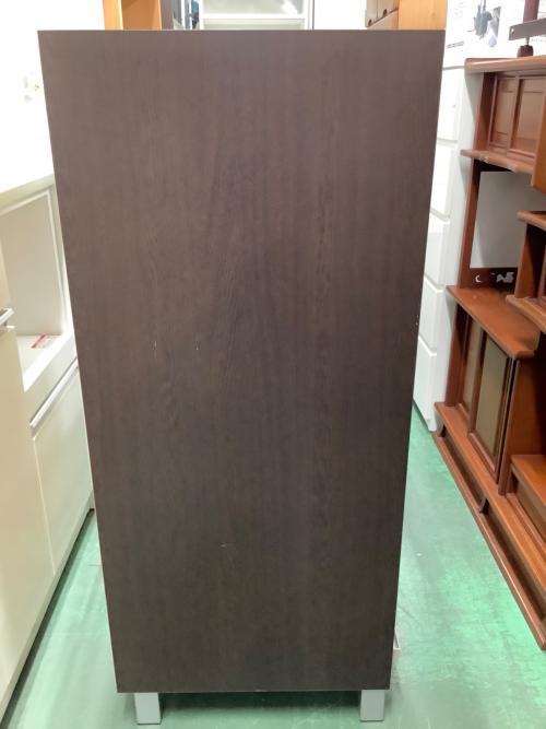 札幌市内限定◇スリムタイプチェスト◇メーカー不明 6段観音扉 ダーク