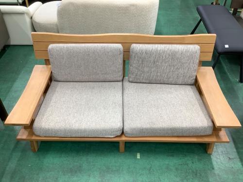 ニトリ 2人掛けソファー ナチュラル