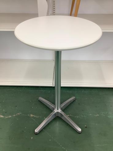 90s ヴィンテージ メタリック ラウンドテーブル ダイナー仕様 レトロモダン 90s ヴィンテージ メタリック ラウンドテーブル ダイナー仕様