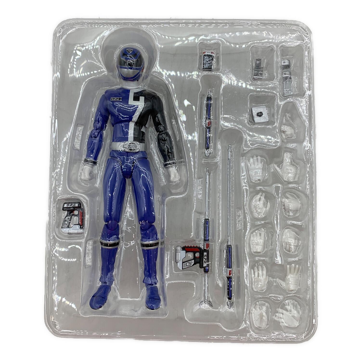 【新品・未開封】戦隊ヒーローシリーズ　ソフビ　デカレンジャー　デカブルーセット BANDAI（バンダイ）S.H.Figuarts 特捜戦隊デカレンジャー デカブルー