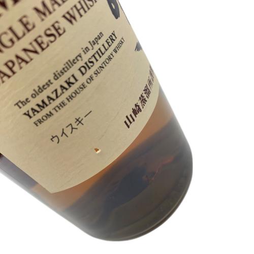 サントリー ジャパニーズウィスキー 700ml シングルモルトウイスキー 山崎 未開封