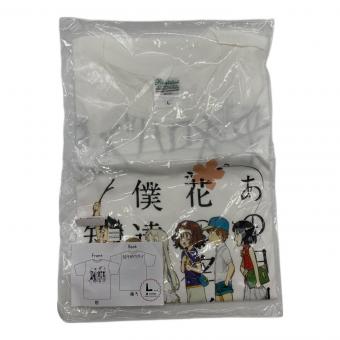 united athle (ユナイテッドアスレ) 半袖カットソー メンズ SIZE L ホワイト 超平和バスターズ あの日見た花の名前を僕達はまだ知らない。