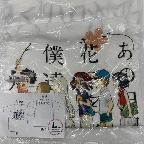 united athle (ユナイテッドアスレ) 半袖カットソー メンズ SIZE L ホワイト 超平和バスターズ あの日見た花の名前を僕達はまだ知らない。