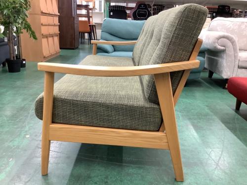 東谷 (アズマヤ) 2人掛けソファー グリーン RTO-931 ファブリック