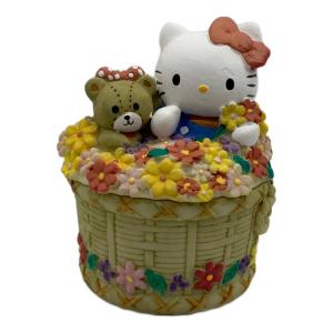 ハローキティ 蓋付小物入れ ポリコモノイレ S