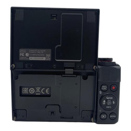 CANON (キヤノン) PowerShot G7 X Mark II PSG7XMK2 2090万画素(総画素) 2010万画素(有効画素) 1型CMOS (裏面照射型) 専用電池 SDXCカード対応 1～1/2000 秒 -