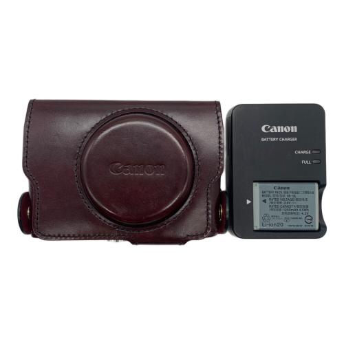 CANON (キヤノン) PowerShot G7 X Mark II PSG7XMK2 2090万画素(総画素) 2010万画素(有効画素) 1型CMOS (裏面照射型) 専用電池 SDXCカード対応 1～1/2000 秒 -