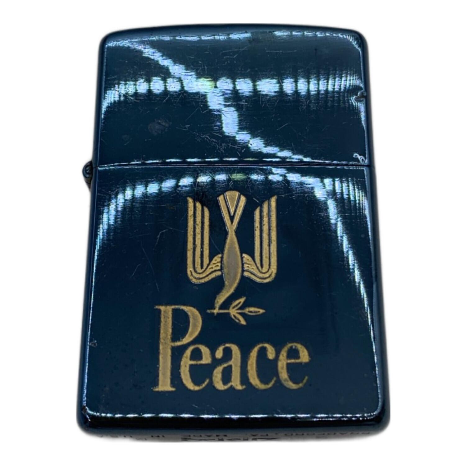 その他 Peace ZIPPO 楽天市場】【中古】ZIPPO ジッポ PEACE 両面刻印 2011年製 ピース