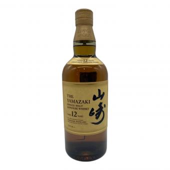 サントリー ジャパニーズウィスキー 700ml シングルモルトウイスキー 山崎 12年 未開封