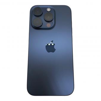 Apple (アップル) iPhone15 Pro MTUA3J/A サインアウト確認済 354230915146224 ー SIM FREE 128GB バッテリー:Aランク(93%) 程度:Aランク Blancco社データ消去済み