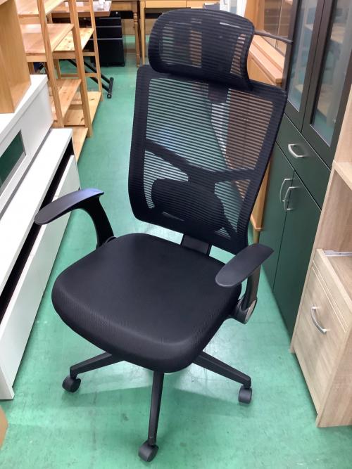 ニトリ ワークチェアー ブラック パジーオ