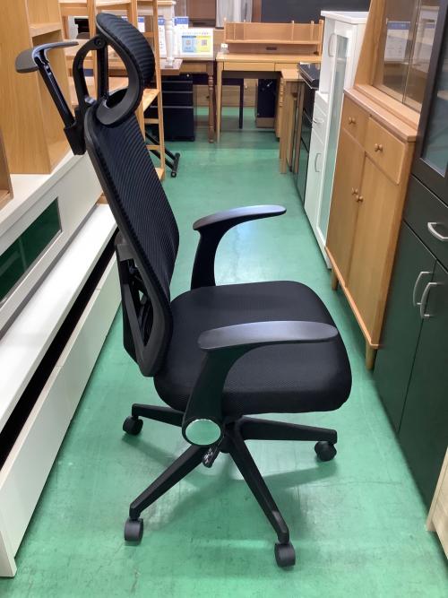 ニトリ ワークチェアー ブラック パジーオ