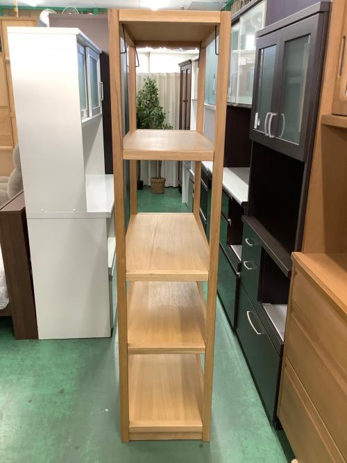 無印良品 (ムジルシリョウヒン) シェルフ ブラウン 201 4段 オーク材