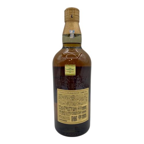 サントリー シングルモルトウイスキー 山崎 12年 700ml ジャパニーズウィスキー 未開封