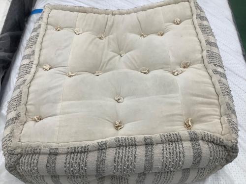 a.depeche (アデペシュ) 1人掛けソファー ホワイト×グレー