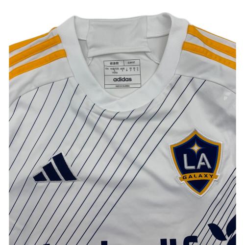 adidas (アディダス) トレーニングシャツ LAギャラクシー 24/25 ホームユニフォーム メンズ SIZE M ホワイト JL5825