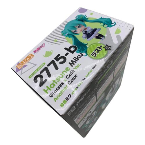 フィギュア 2775-b ラストワン賞 初音ミク めがね×カフェVer. ねんどろいど