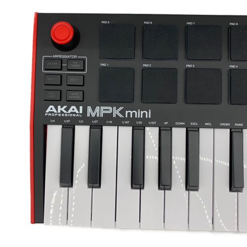 AKAI MPK mini MK3 Midiコントローラー キーボード AKAI MPK mini MK3 Red | MPCパッド搭載ミニ鍵仕様のMIDI