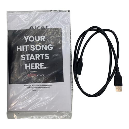 AKAI (アカイ) MPK mini MK3 25鍵 USB MIDI キーボードコントローラー