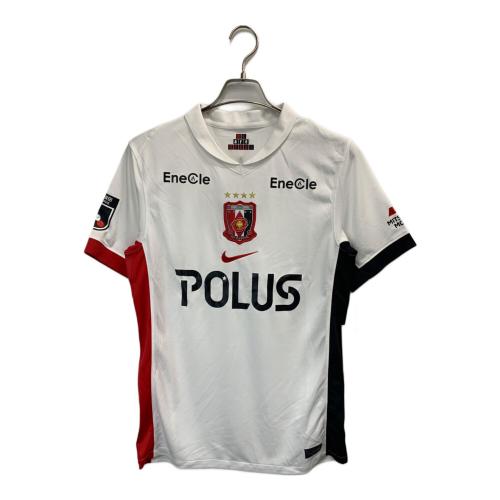 NIKE (ナイキ) 浦和レッズ 2025 アウェイ 半袖レプリカユニフォームゲームシャツ メンズ SIZE M ホワイト HJ1422-100