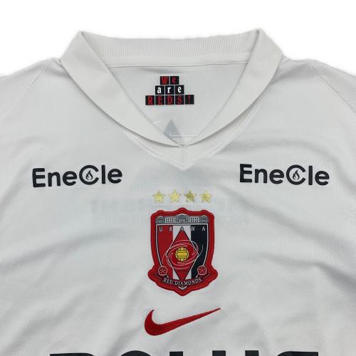 NIKE (ナイキ) 浦和レッズ 2025 アウェイ 半袖レプリカユニフォームゲームシャツ メンズ SIZE L ホワイト HJ1422-100