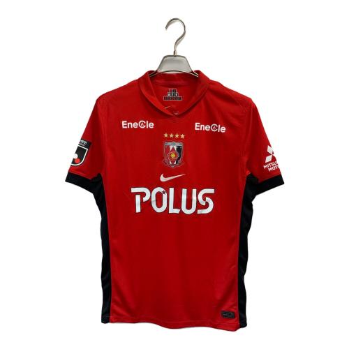 NIKE (ナイキ) 浦和レッズ 2025 ホーム 半袖レプリカユニフォーム ゲームシャツ メンズ SIZE L レッド HJ1425-611