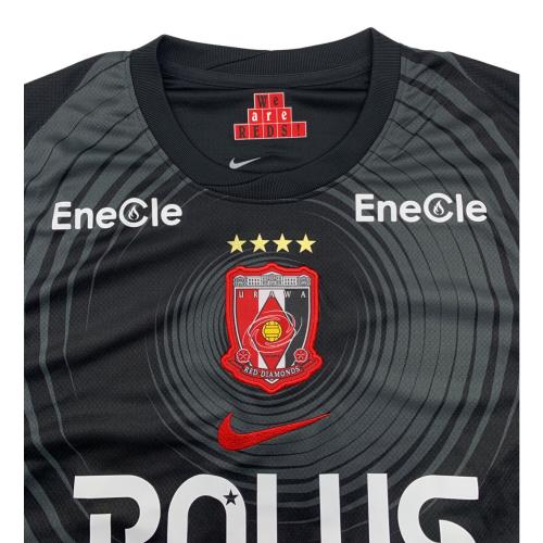 NIKE (ナイキ) 浦和レッズ 2025 サード 半袖レプリカユニフォーム ゲームシャツ メンズ SIZE M ブラック HJ1418-010