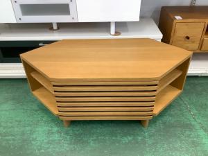 大川家具 (オオカワカグ) コーナーテレビ台 wmkg-ottik-001 ナチュラル