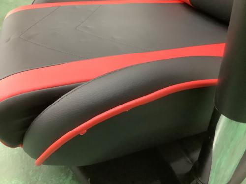GT RACING (ジーティーレーシング) ゲーミングチェア 座椅子 ヘコミ有 レッド×ブラック