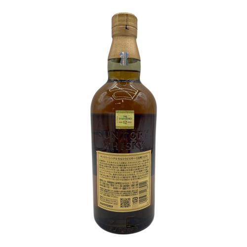 サントリー シングルモルトウイスキー 山崎 12年 700ml ジャパニーズウィスキー 未開封