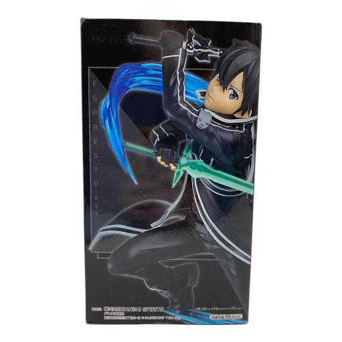 ソードアートオンライン ESPRESTO est-EXTRA MOTIONS-キリト 黒の剣士Ver. フィギュア