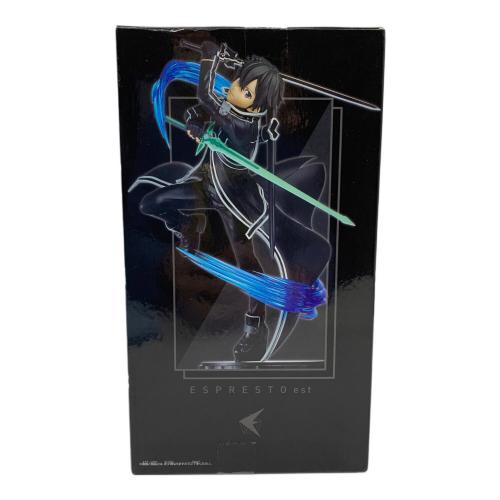 ソードアートオンライン ESPRESTO est-EXTRA MOTIONS-キリト 黒の剣士Ver. フィギュア