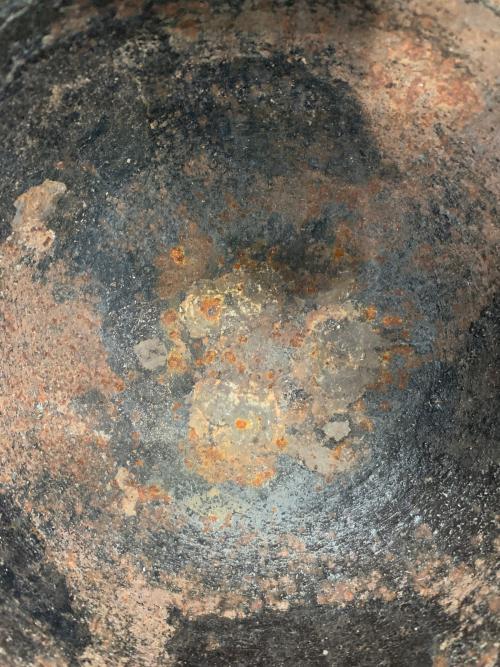 畠春斎 繰口尾垂形釜