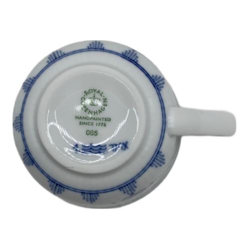 ROYAL COPENHAGEN (ロイヤル・コペンハーゲン) カップ&ソーサー ブルーフルーテッド・プレイン 2Pセット